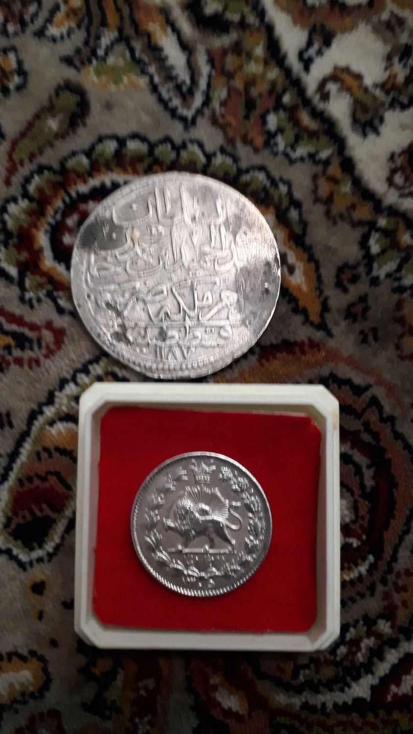 سکه خطی رضاشاه ضرب یک|کلکسیون سکه، تمبر، اسکناس|تهران, آبشار تهران|دیوار