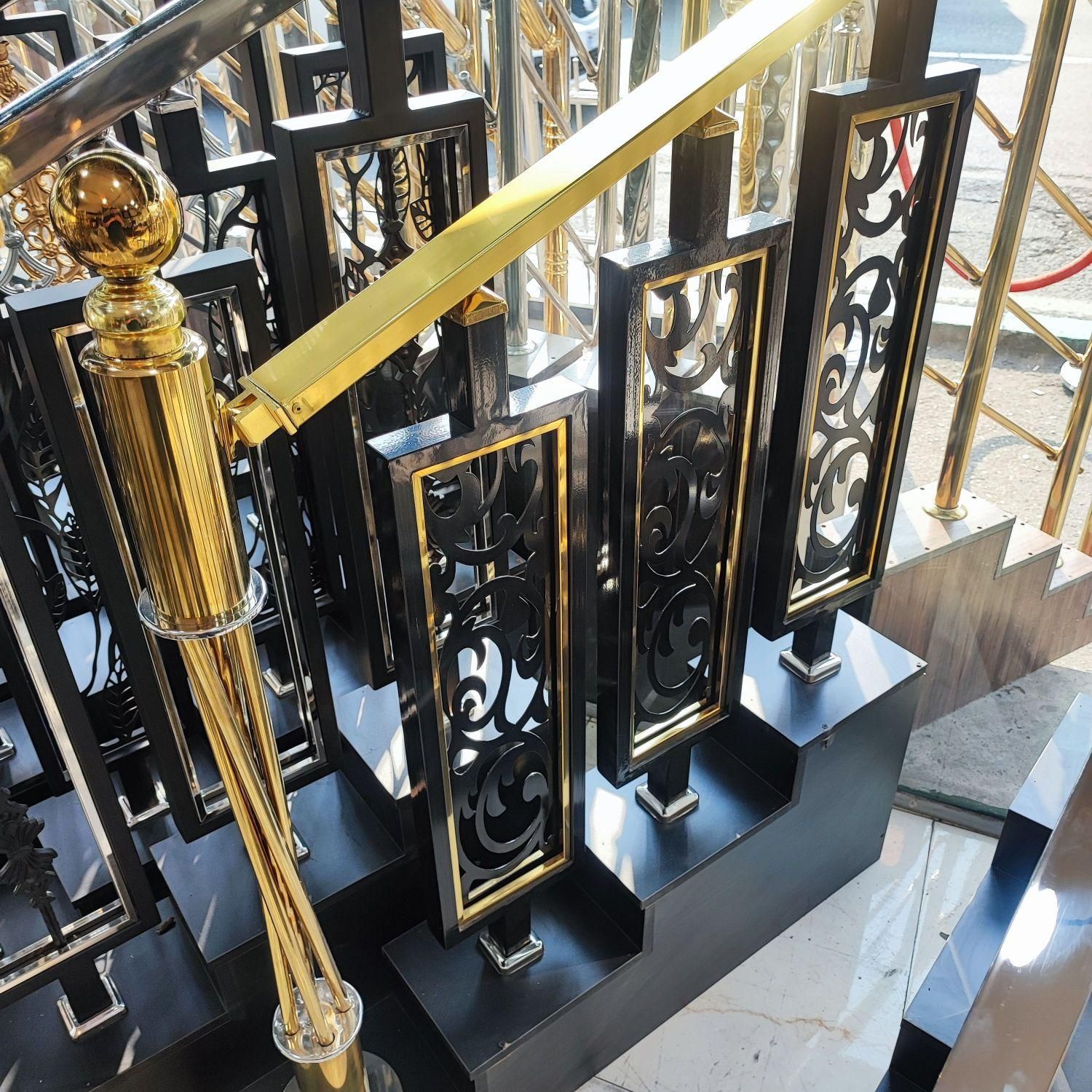 حفاظ پله ی شیشه ای،چوبی،استیل وآهنی،فلزی،ویلایی|مصالح و تجهیزات ساختمان|تهران, افسریه شمالی|دیوار