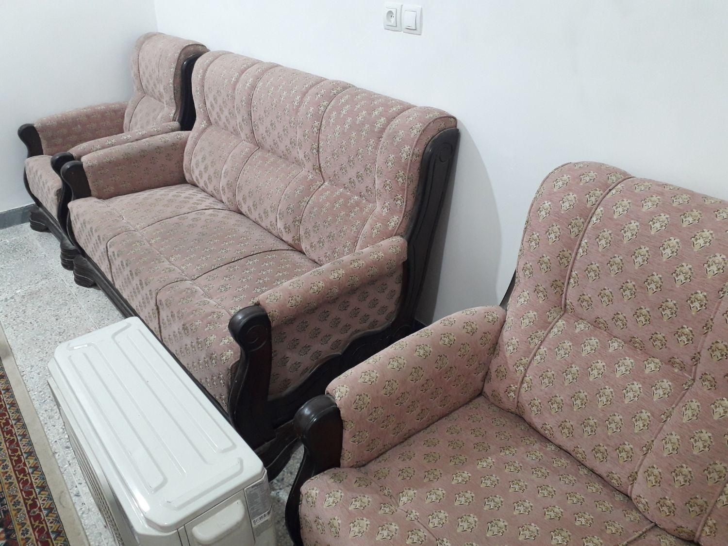 مبل 7 نفره تمیز|مبلمان خانگی و میز عسلی|بهبهان, |دیوار