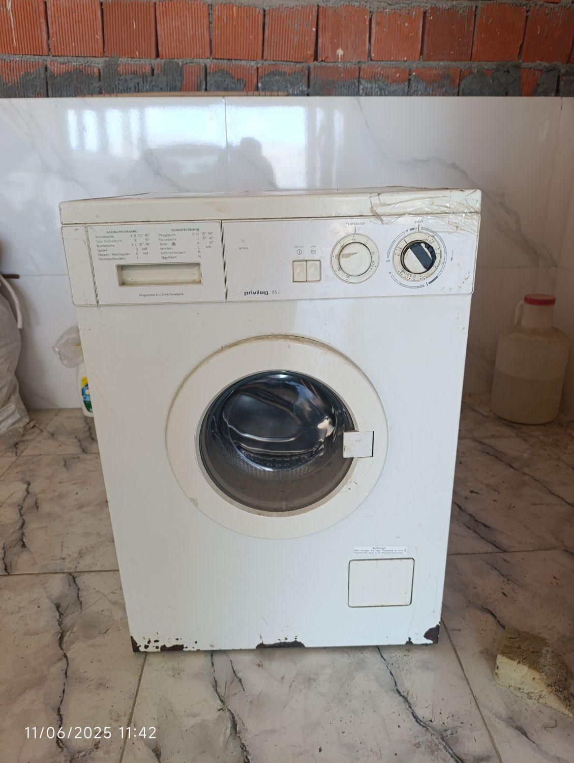 لباسشویی آلمانی privileg|ماشین لباسشویی و خشک‌کن لباس|مریوان, |دیوار