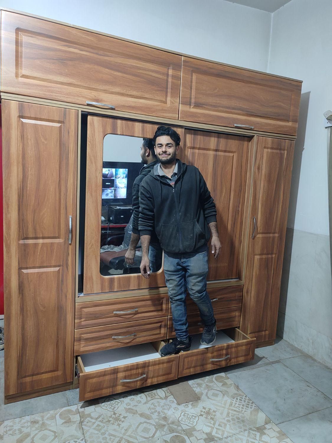 کمد دیانا 8 تکه نوکلاسیک|جاکفشی، کمد، دراور|کرمان, |دیوار