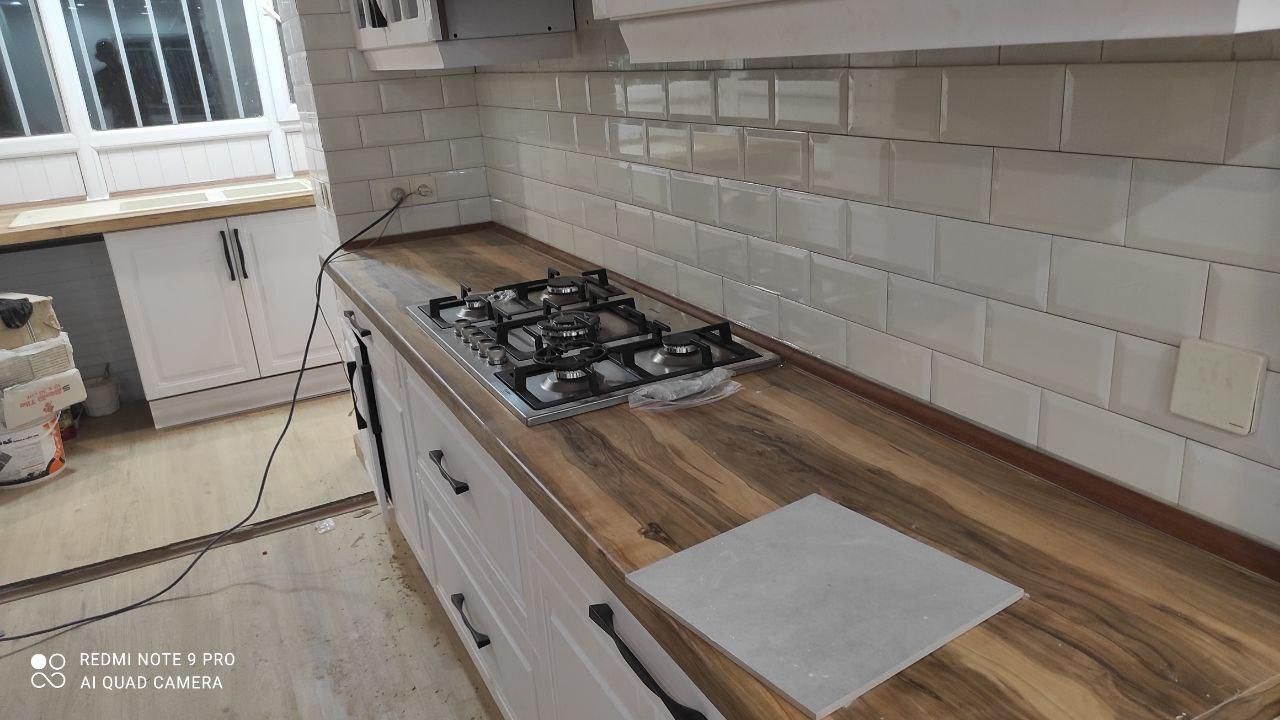 نصاب بین کابینتی بین کابینت صفحه سرامیکی کانتر|خدمات پیشه و مهارت|ملارد, |دیوار