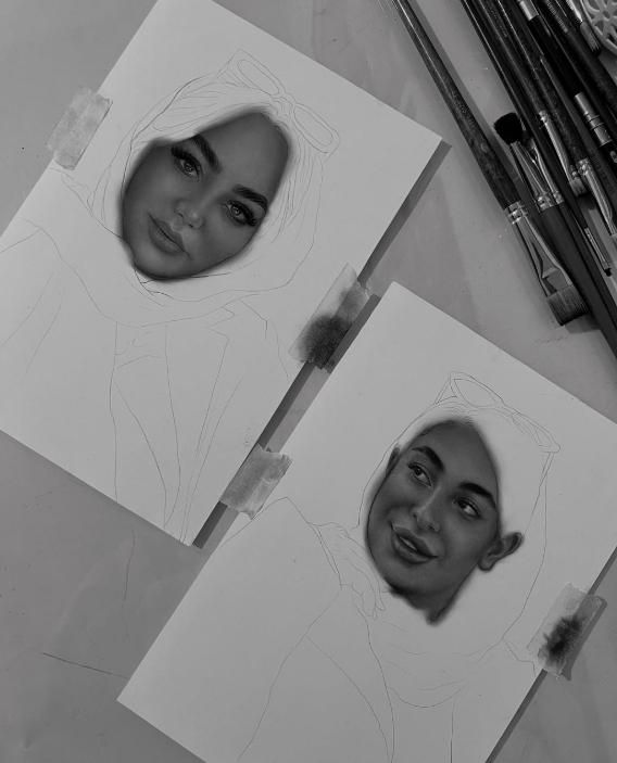 سفارش تابلو سیاه قلم|تابلو، نقاشی، عکس|کرمانشاه, |دیوار