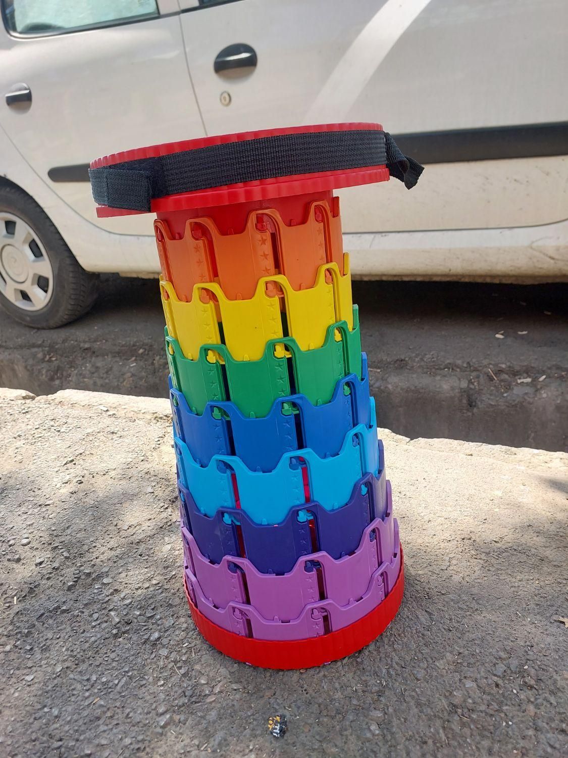 صندلی تاشو پلاستیکی تلسکوپی کمپینگ|صندلی و نیمکت|مشهد, هفده شهریور|دیوار