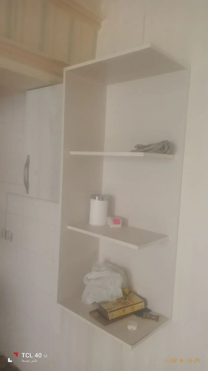 کابینت کارکرده با هود کنترل دار|مصالح و تجهیزات ساختمان|کرج, شهرک جهان‌نما|دیوار