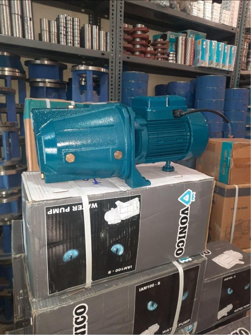 پمپ یک اسب جتی IAM100-S سیم مس پروانه استیل اسکوار|مصالح و تجهیزات ساختمان|مشهد, کوشش|دیوار