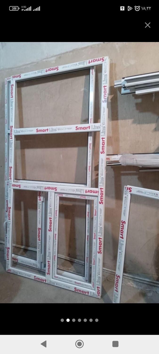 انواع درب و پنجره‌های PVC وUPVC .چوبی|مصالح و تجهیزات ساختمان|خرم‌آباد, |دیوار