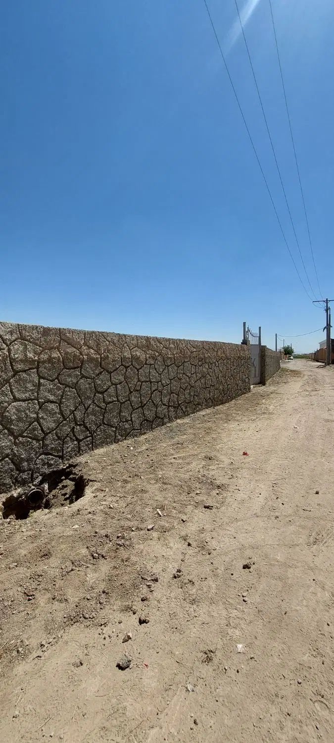 چهاردیواری باغی ۷۰۰ متر خیابان گل نرگس قهجاورستان|فروش زمین و ملک کلنگی|اصفهان, قهجاورستان|دیوار