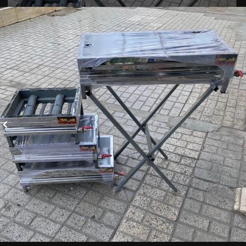 منقل و کباب پز ۷۰ سانت بهمراه اجاق ۲۰ سانت|اجاق گاز و لوازم برقی پخت‌وپز|مشهد, هنرور|دیوار