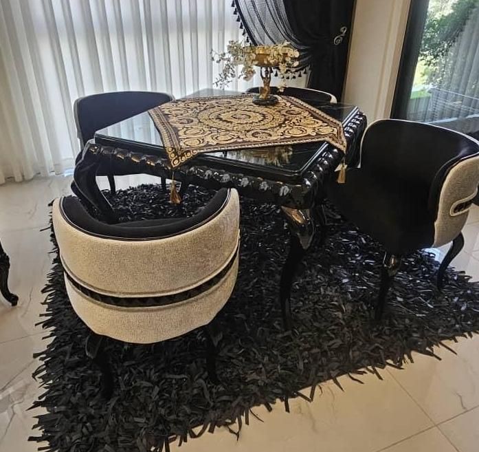 فرش چرمی شگی مشکی کدcr550|فرش|مشهد, هنرستان|دیوار