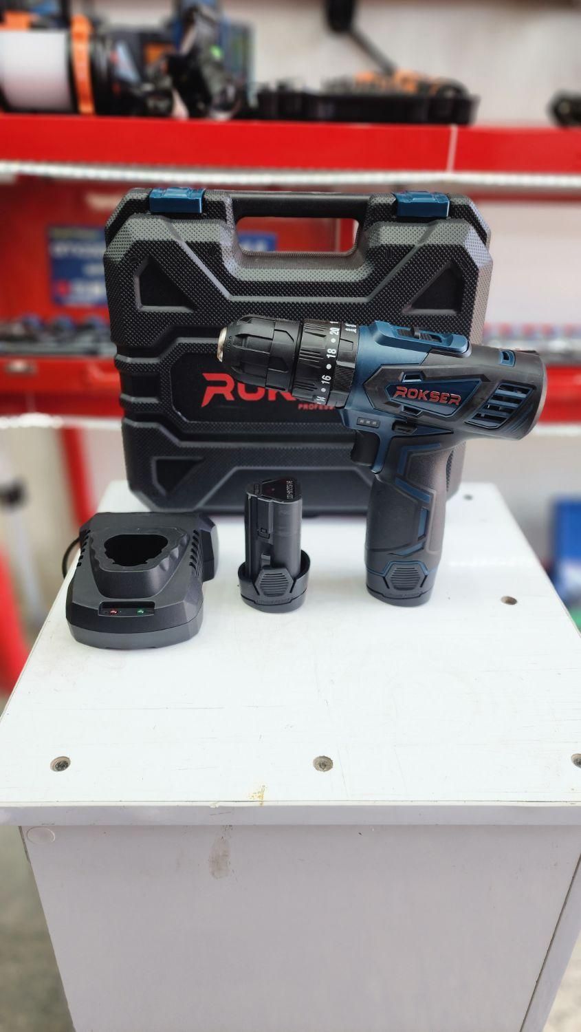 دریل شارژی/پیچ گوشتی شارژی 12 و 20 ولت راکسر|ابزارآلات|اهواز, پادادشهر|دیوار