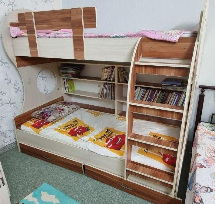 تختخواب دو طبقه|تخت و سرویس خواب|یزد, |دیوار