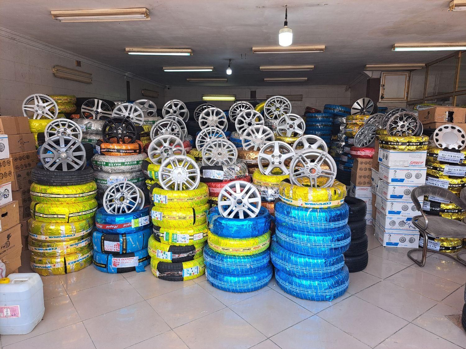 لاستیک و رینگ به ( عمده)|قطعات یدکی و لوازم جانبی|برازجان, |دیوار