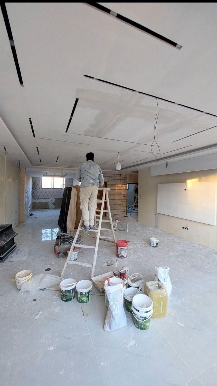 نقاشی ساختمان ،کاغذدیواری|خدمات پیشه و مهارت|اصفهان, خرم|دیوار