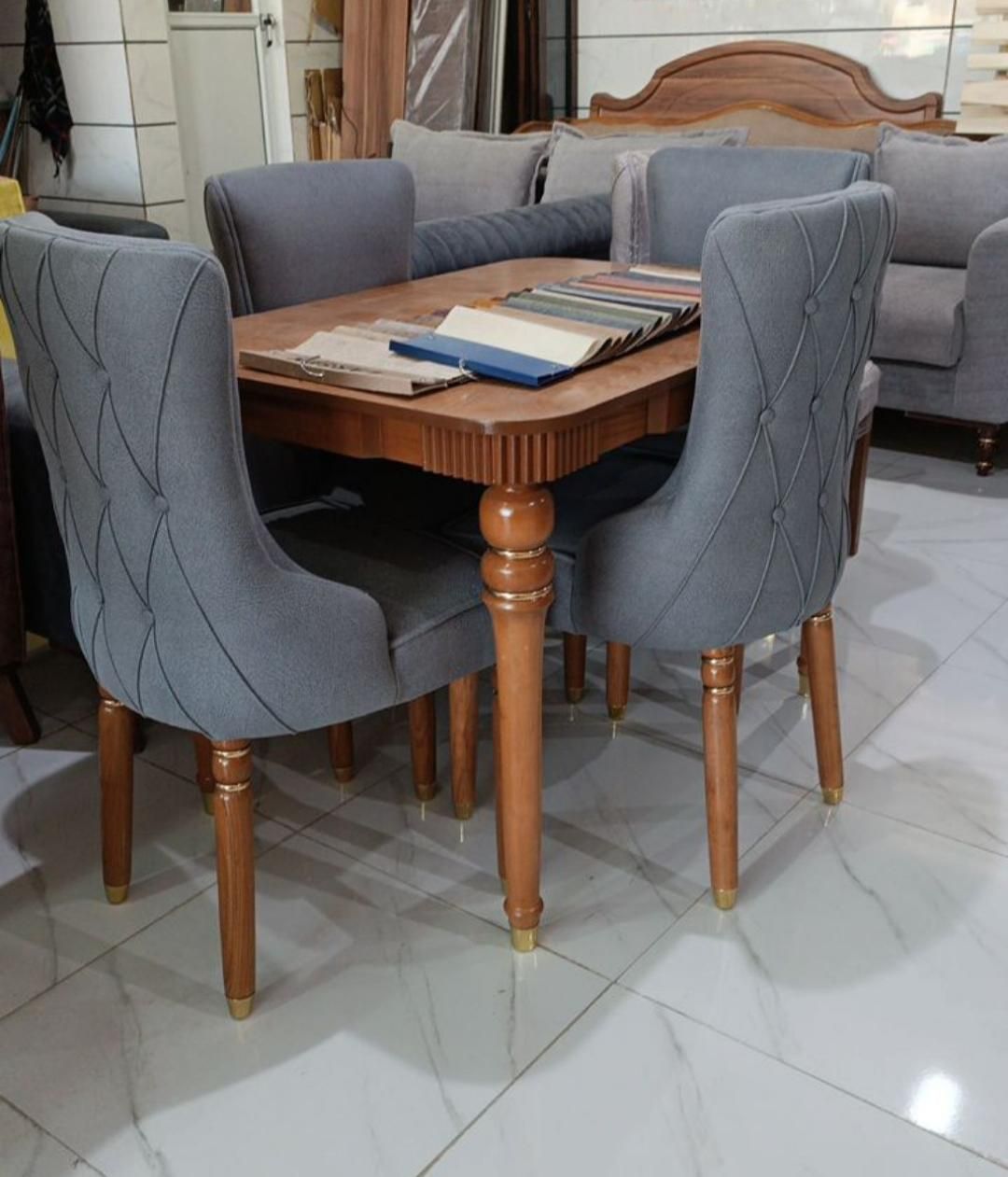 میز نهار خوری 4نفره|میز و صندلی غذاخوری|بجنورد, |دیوار