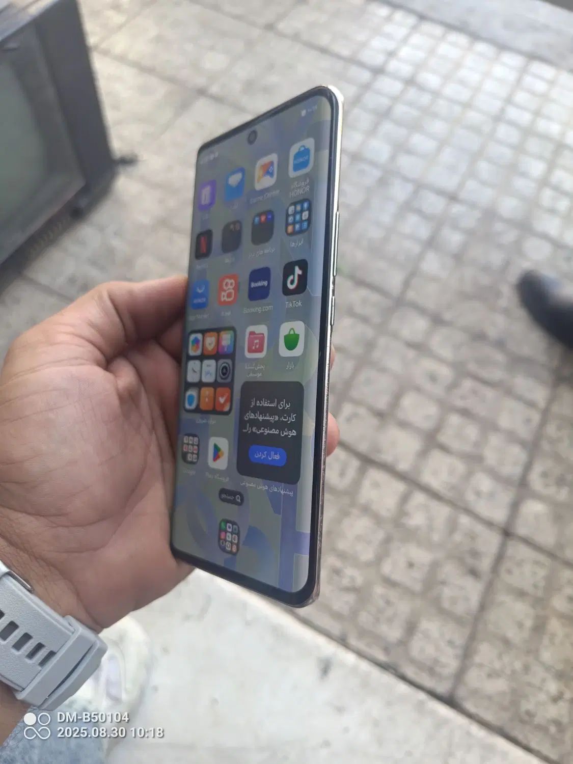 گوشی موبایل انر۵۰  honor 50 فایوجی فروش و معاوضه|موبایل|ری, حمزه‌آباد|دیوار