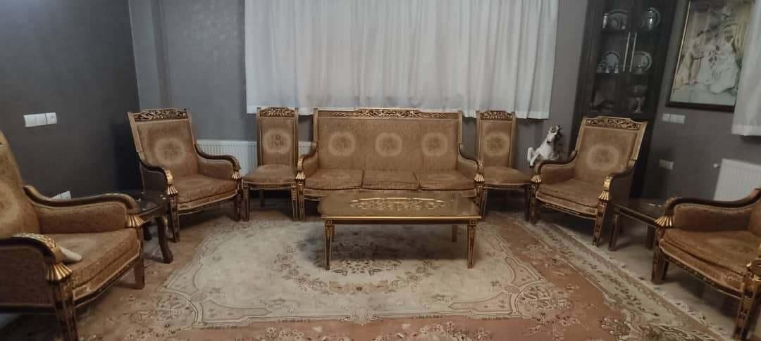 مبلمان با میز ناهار خوری 8نفره|مبلمان خانگی و میز عسلی|اصفهان, سپاهان‌شهر|دیوار