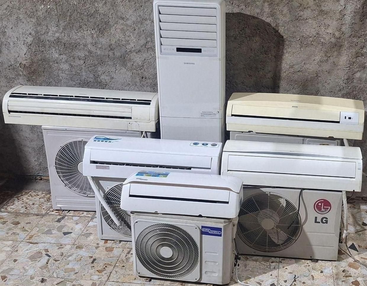 فروشیه/کولر های معیوب دار ایستاده مشکل/ خریدار|کولر گازی و فن‌کوئل|اهواز, شهرک دانشگاه|دیوار