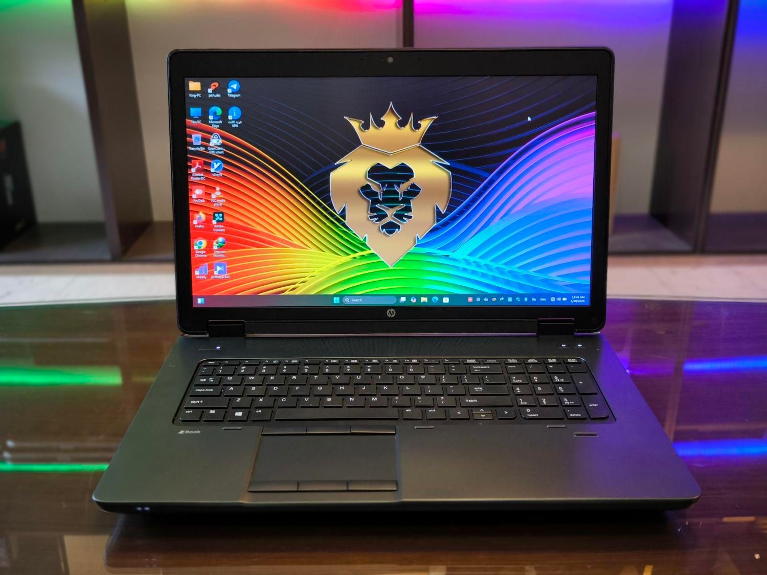 هیولای ۸ هسته ۱۷ اینچی HP گرافیک ۲ و ۴ گیم و رندر|رایانه همراه|تهران, میدان ولیعصر|دیوار