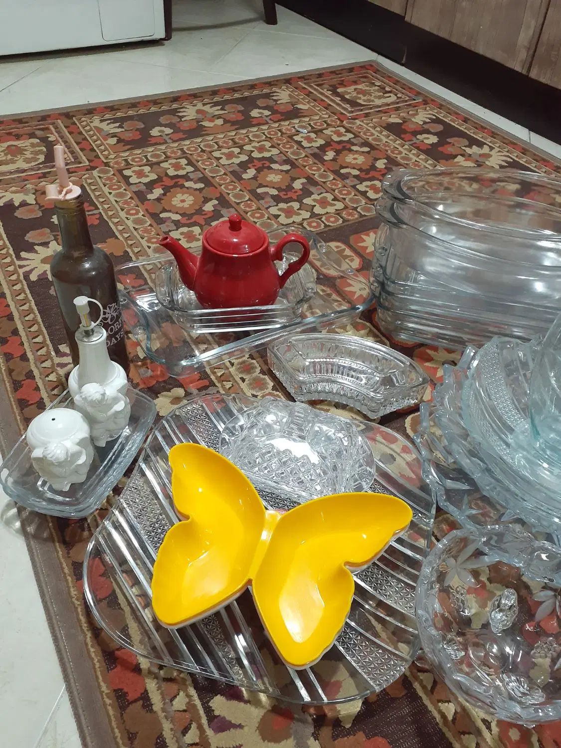 مرغ خوری دیس کاسه کره خوری جا میوه ای ۱۰۰ تومن|ظروف سرو و پذیرایی|مشهد, عامل|دیوار