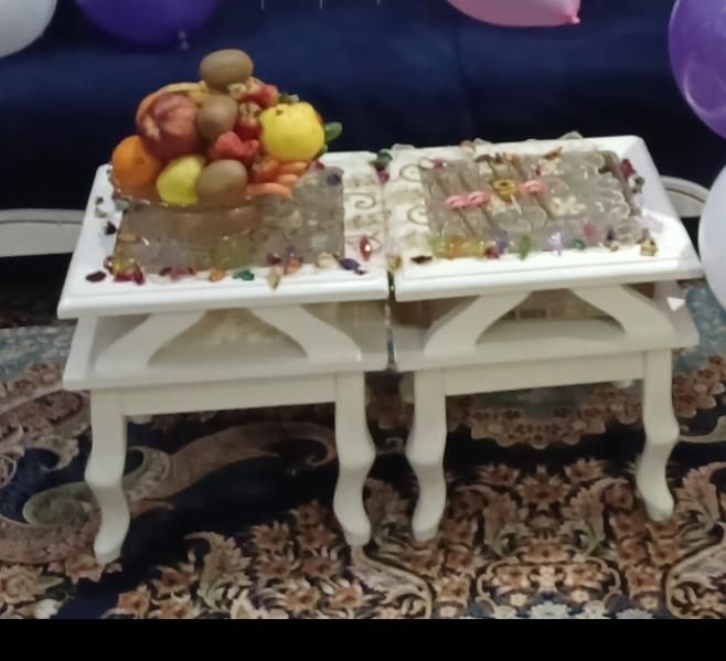 وسایل منزل،میزعسلی،آباژور،ساعت،پرده سفید و ۴رنگ|حراج|رشت, رودباری|دیوار