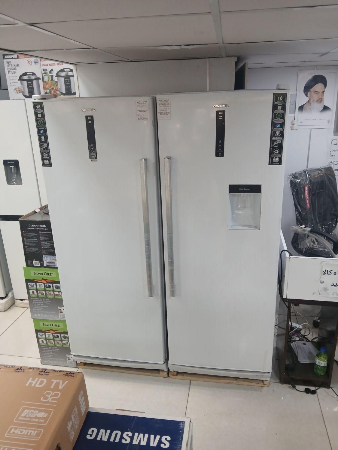 شاه کالا یخچال دوقلو جنرال و استیلون aramsh1244|یخچال و فریزر|تبریز, |دیوار