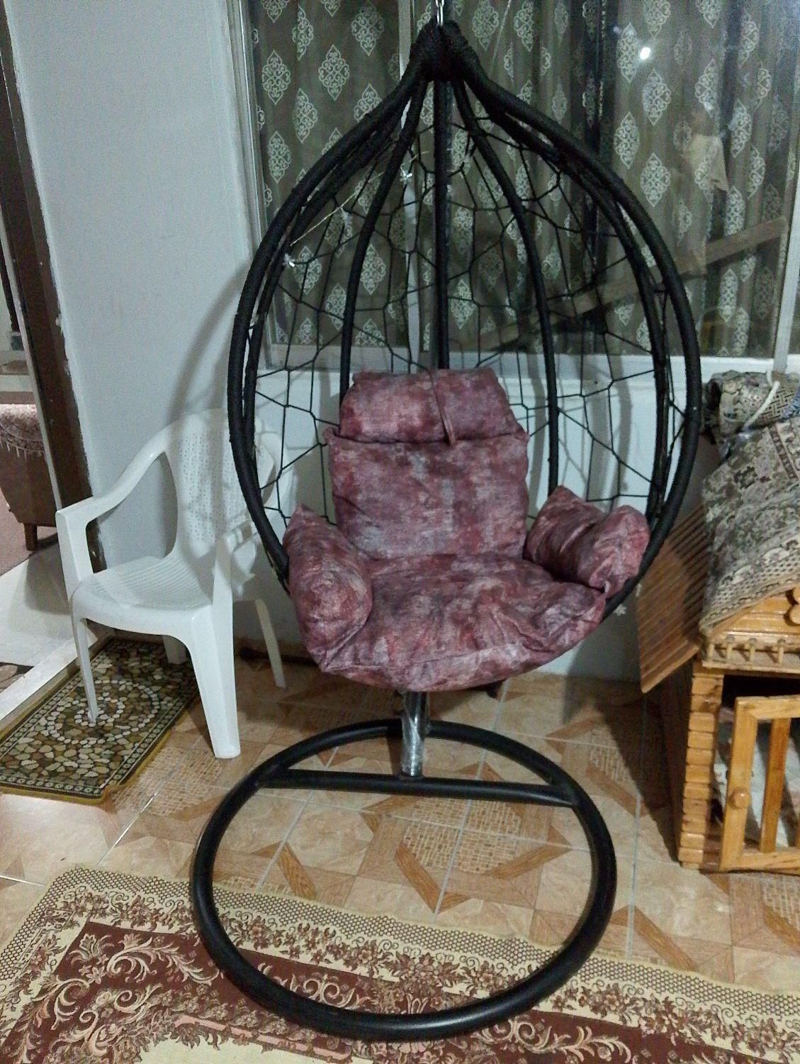 تاپ ریلکسی اشکی لایه بافندگی کنف دار|صندلی و نیمکت|بندر انزلی, میان پشته|دیوار