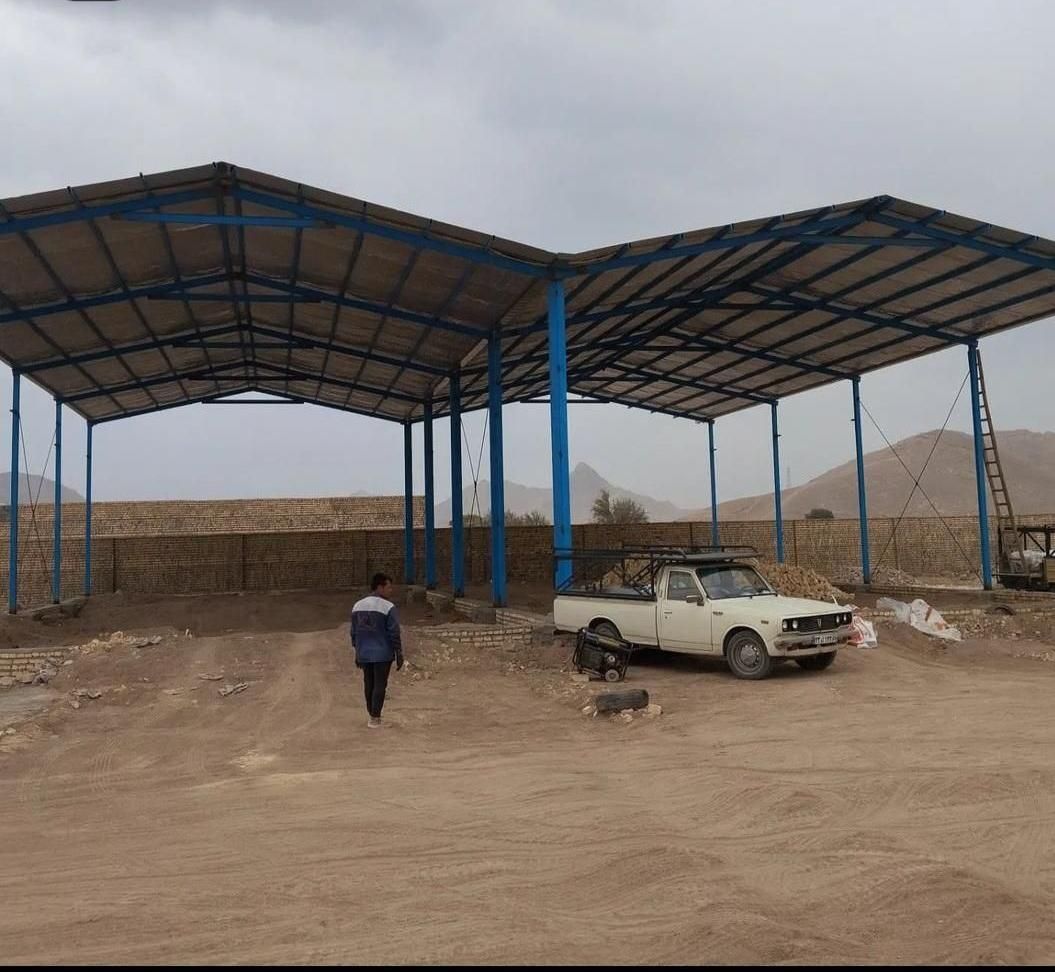 جوشکاری سیار اهن کاری نرده حفاظ|خدمات پیشه و مهارت|اصفهان, ارغوانیه|دیوار