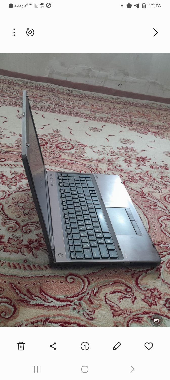 فروش یک دستگاه لبتاب hp نقره ای خوشکار|رایانه همراه|بوکان, |دیوار