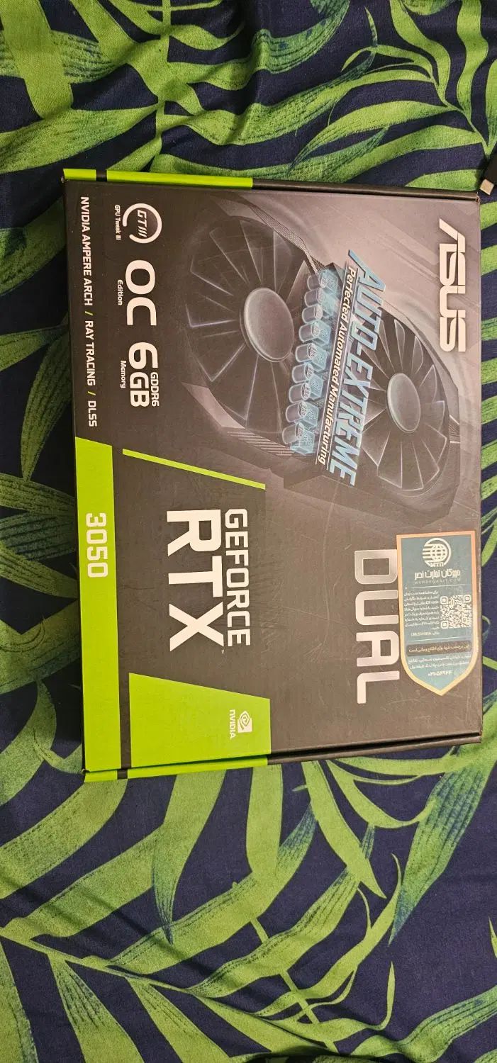 کارت گرافیک   RTX 3050  6G  DUAL|قطعات و لوازم جانبی رایانه|تهران, شمس‌آباد|دیوار