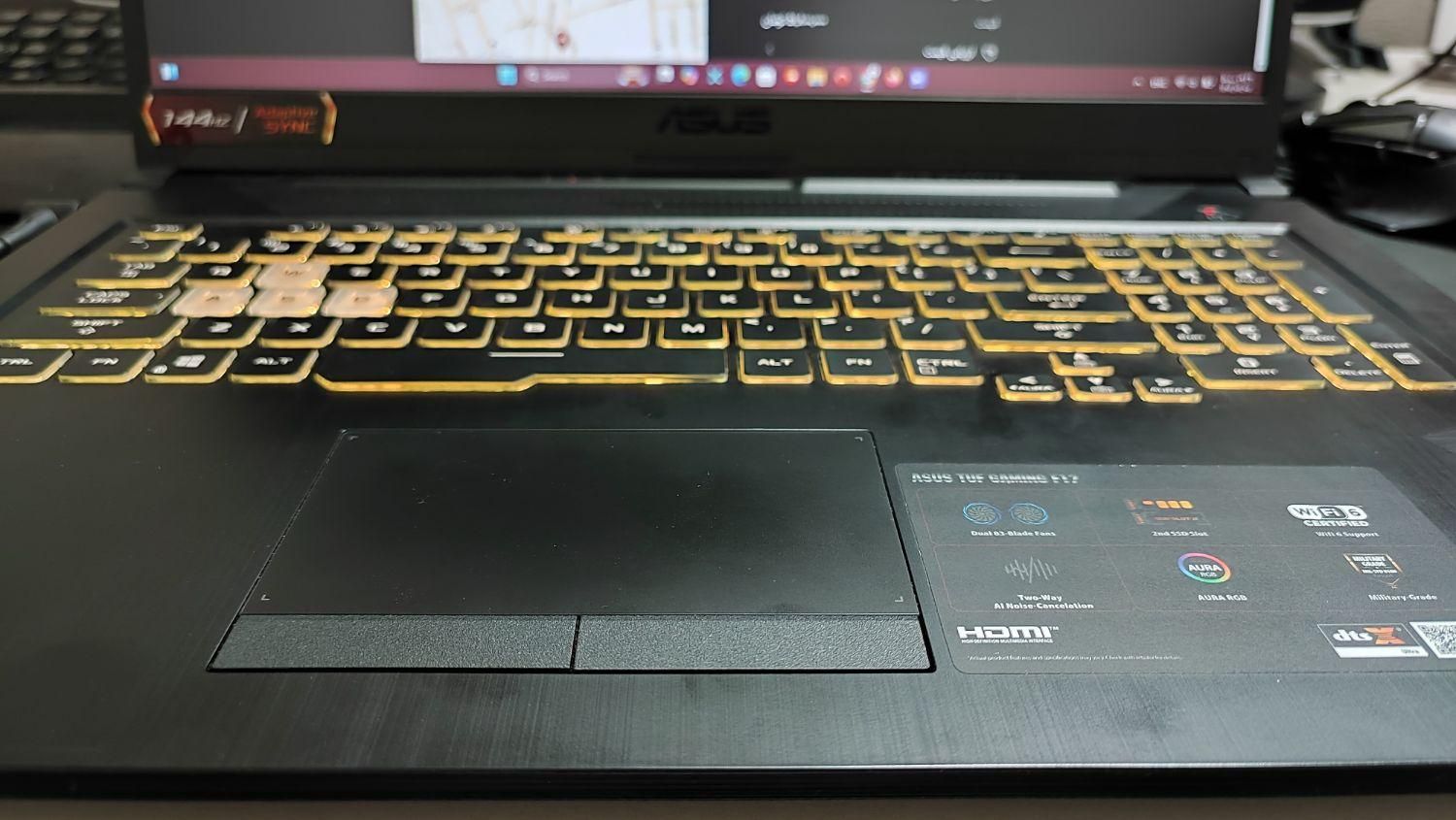 لپ تاپ گیمینگ Asus TUF F17 FX706HE|رایانه همراه|نیشابور, خیابان شهید جعفری|دیوار