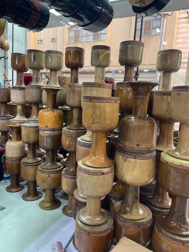 تنبک تمبک|سازهای سنتی|مبارکه, |دیوار