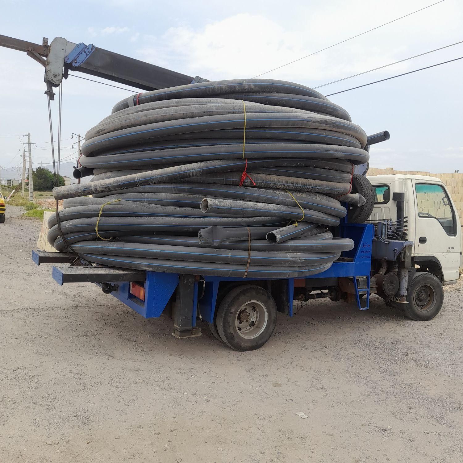 جرثقیل ۴تن دکل بلندو امداد خودرو دودیفرانسیل سبلان|خدمات حمل و نقل|مشگین شهر, |دیوار