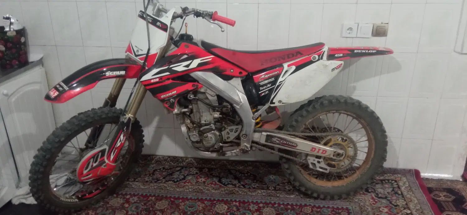 کراس هوندا 450 crf|موتورسیکلت|تهران, سعادت‌آباد|دیوار