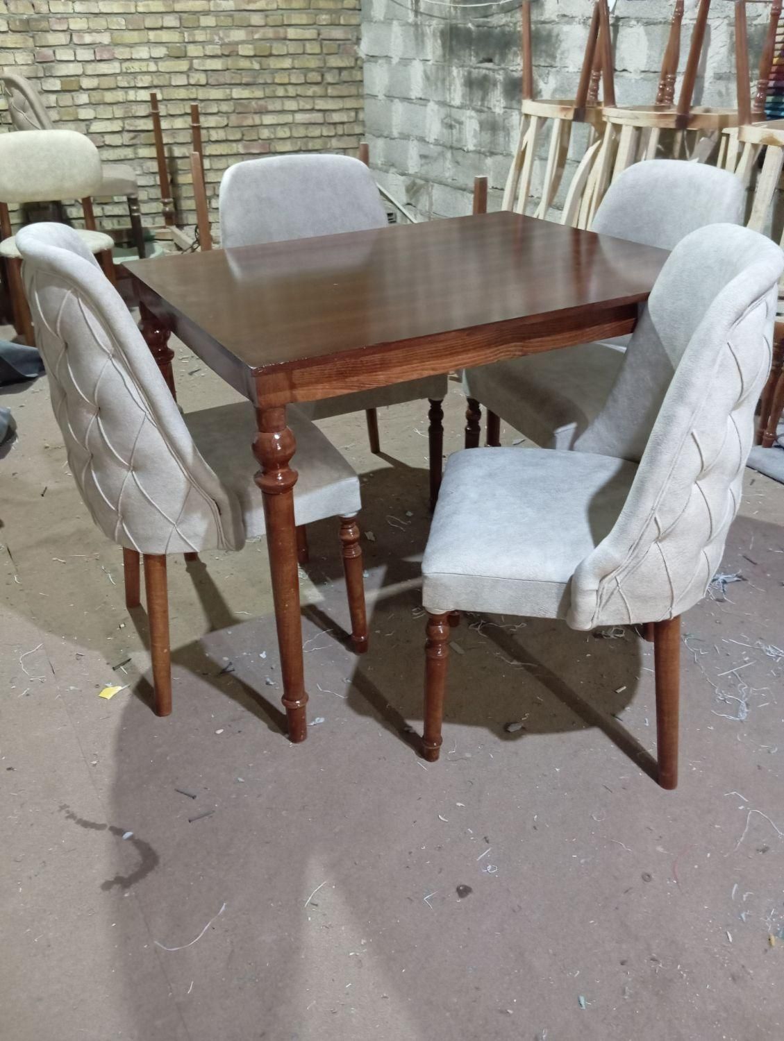 فروش میز غذاخوری چستر تمام اقساطی ماهی یک میلیون|میز و صندلی غذاخوری|مرند, |دیوار