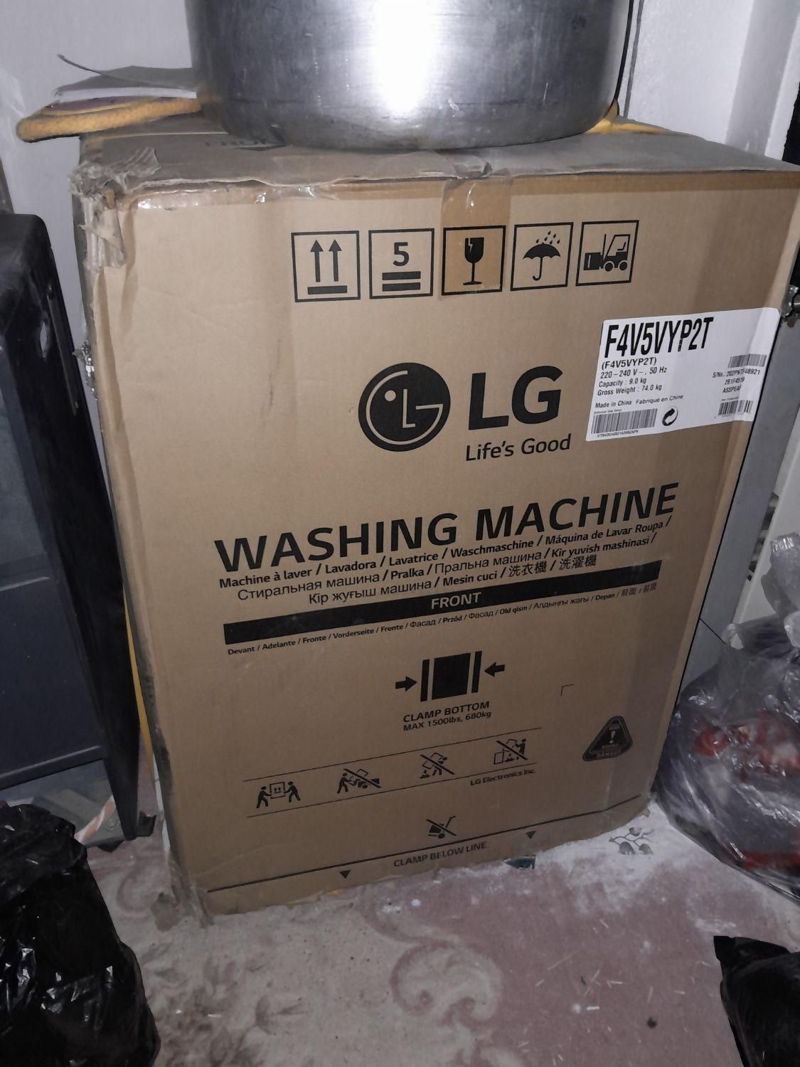 ماشین لباسشویی ال جی - LG|ماشین لباسشویی و خشک‌کن لباس|زاهدان, |دیوار