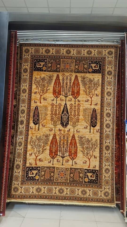 فرش گندم کلکسیون قشقایی ۷۰۰شانه ۶و۹و۱۲ متری|فرش|قم, باجک دو|دیوار