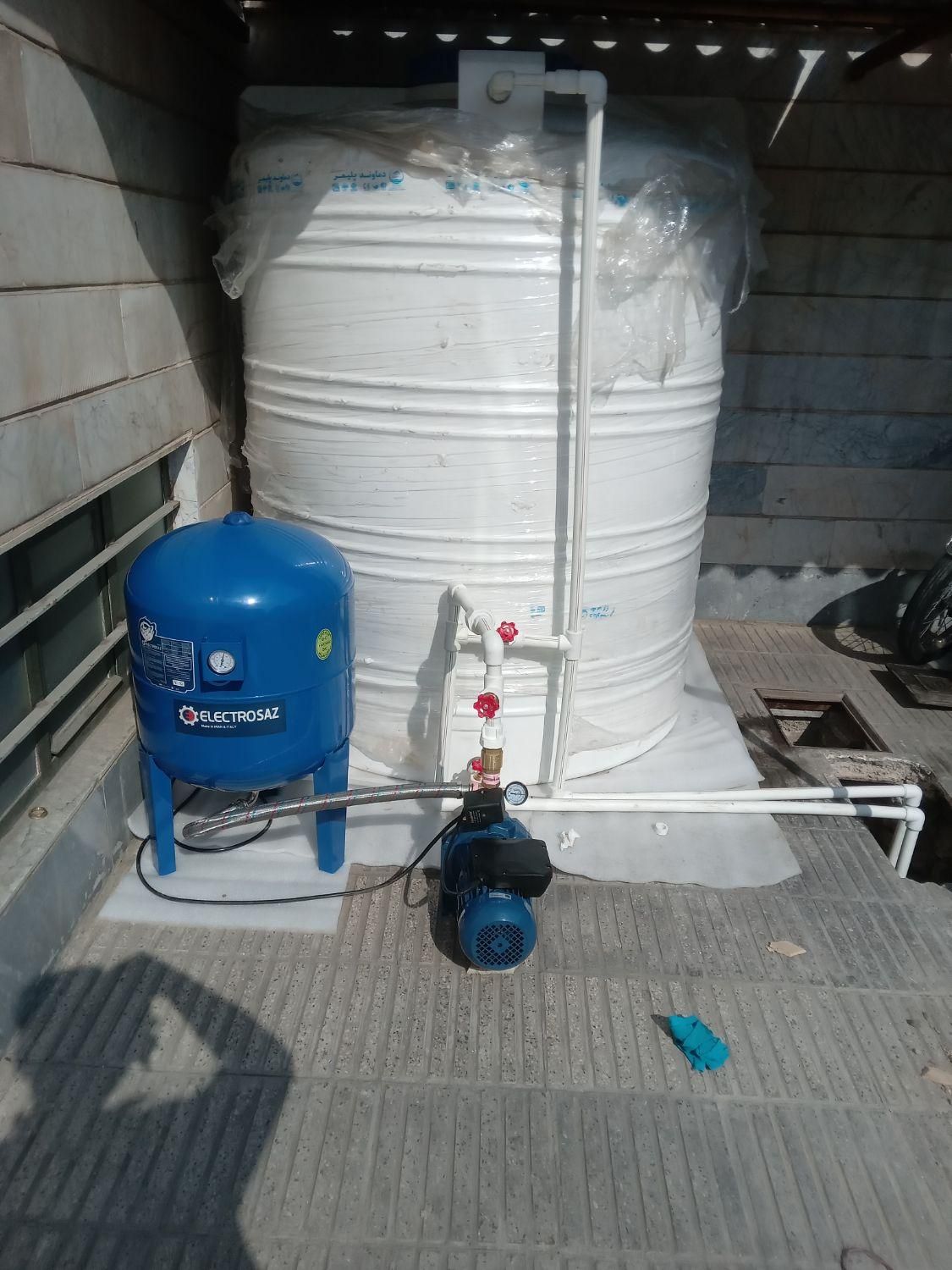 لوله کشی آب پکیج فاضلاب نصب پمپ صفرتاصدرودهن بومهن|خدمات پیشه و مهارت|بومهن, |دیوار