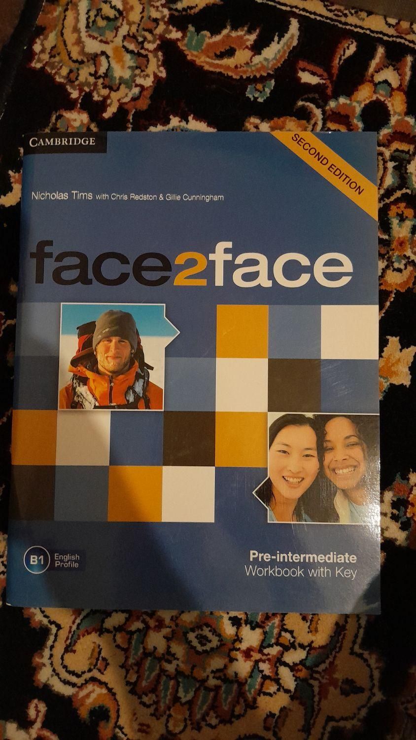 کتاب آموزش زبان انگلیسی Face to Face|کتاب و مجله آموزشی|رامسر, |دیوار