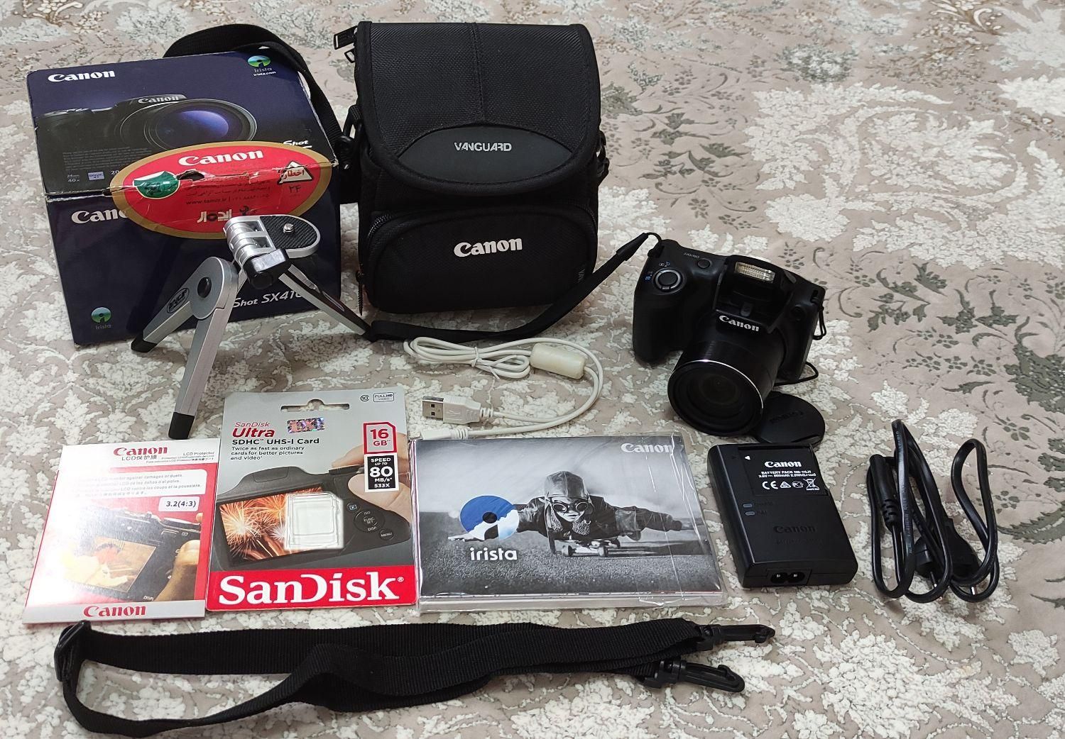 دوربین کنون(canon) powershot SX410 IS+پکیج کامل|دوربین عکاسی و فیلم‌برداری|لنگرود, |دیوار