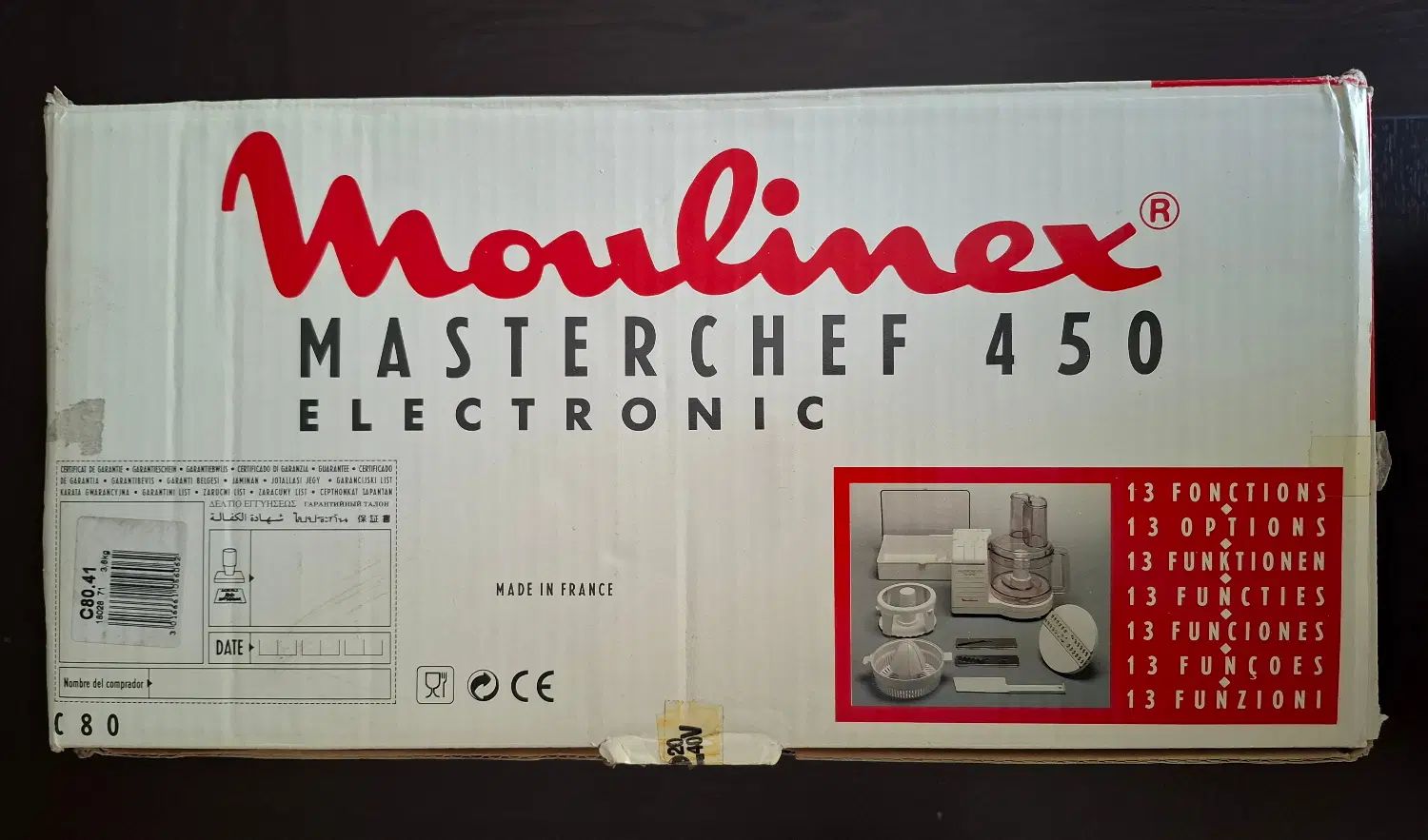 مولینکس مستر شف مدل MOULINEX MASTERCHEF 450- C80|خردکن، آسیاب، غذاساز|تهران, شهرک غرب|دیوار