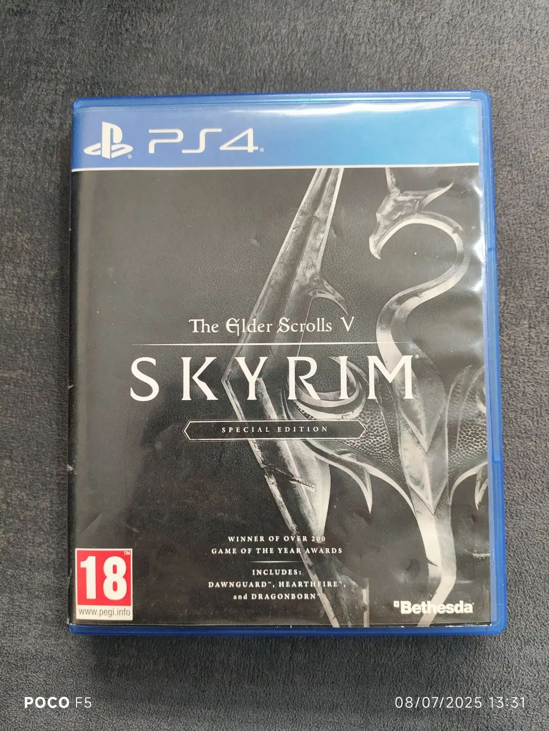 دیسک بازی ps4 Skyrim Special Edition|کنسول، بازی ویدئویی و آنلاین|رشت, دباغیان|دیوار