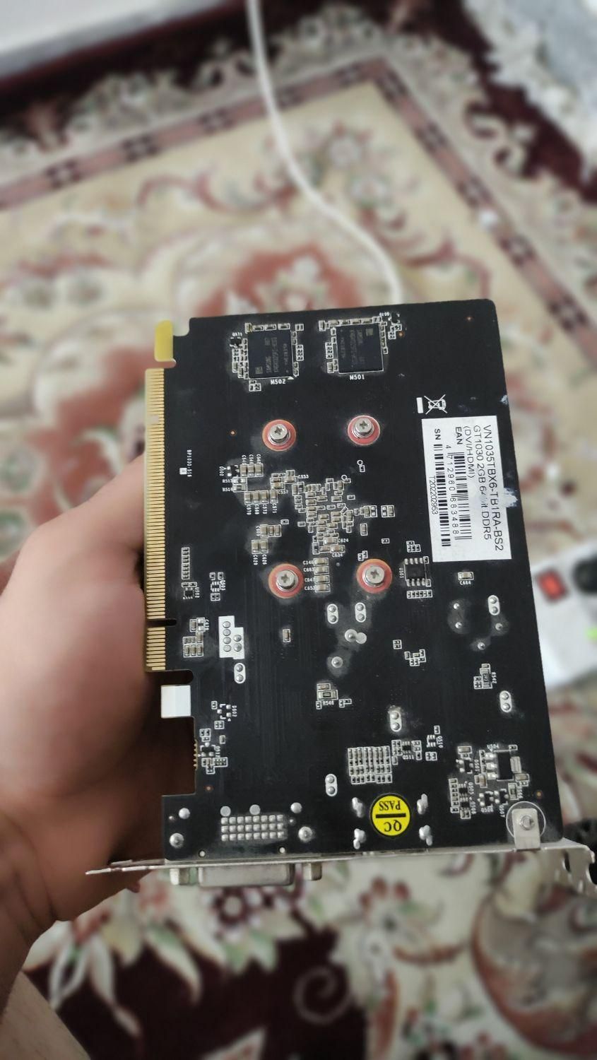 کارت گرافیک nvidia GT 1030 2 GB ddr5|قطعات و لوازم جانبی رایانه|همدان, |دیوار