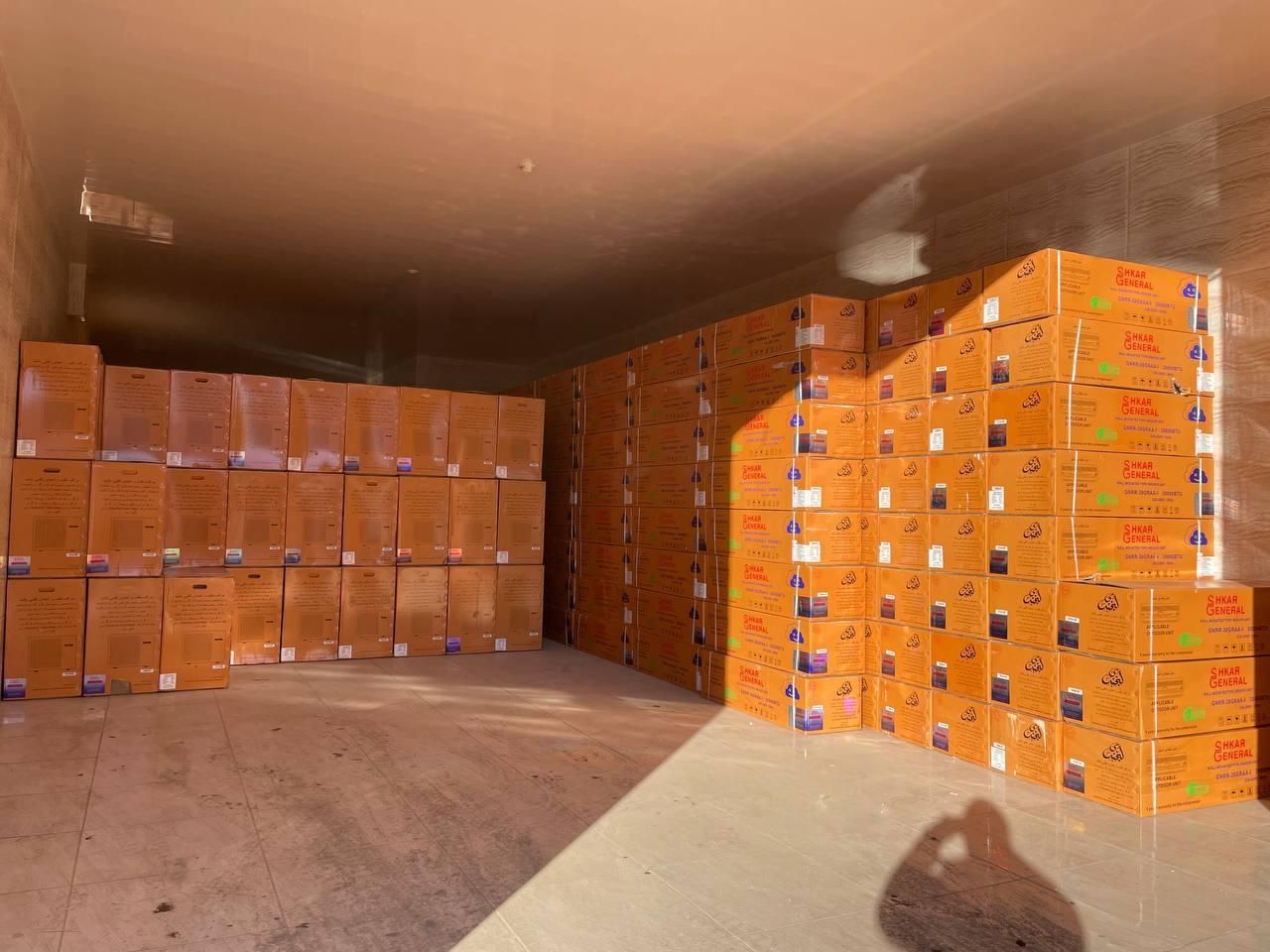 کولر گازی اسپلیت 24000 جنرال شکار مدل GNRR-24GRAA|کولر گازی و فنکوئل|بانه, |دیوار