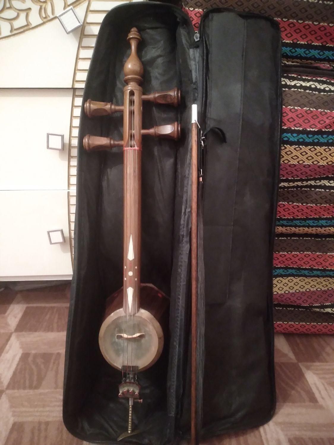 کمانچه استحوان کاری حرفه ای|سازهای سنتی|اندیمشک, |دیوار