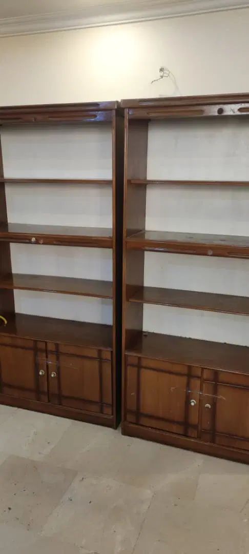 کتابخانه|کتابخانه، شلف، قفسه‌های دیواری|تهران, شهرک پرواز|دیوار