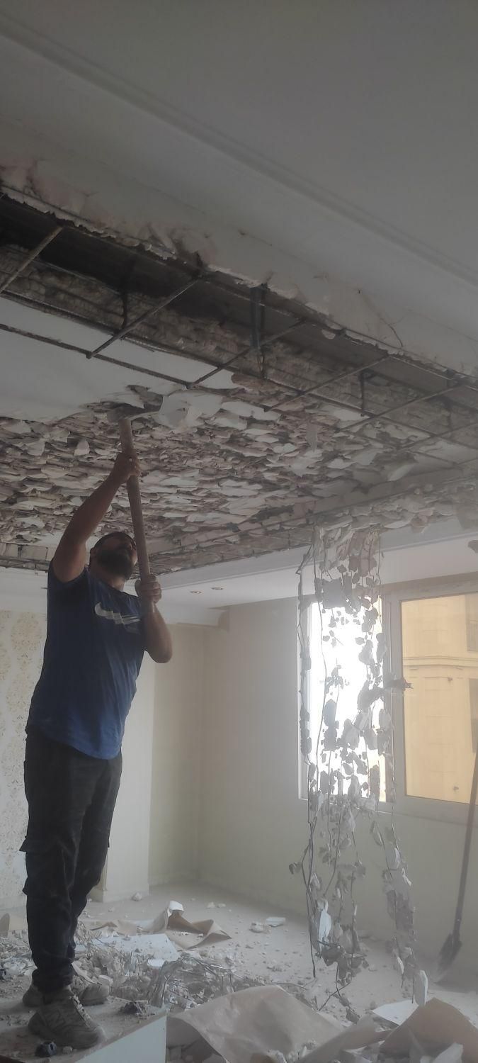 تخریب ساختمان بتنی و کلنگی برش کاری خرید ضایعات|خدمات پیشه و مهارت|تهران, امام زاده قاسم (نیاوران)|دیوار