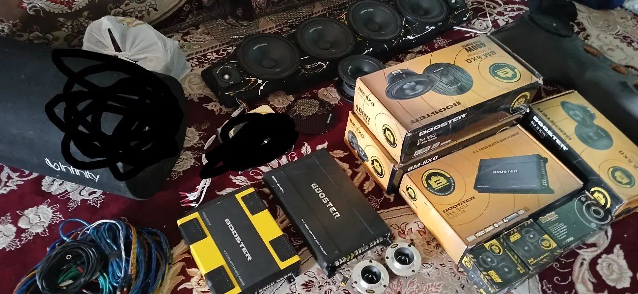 سیستم صوتی کیفیت ایندشت هورن میدرنج مونو ساب تیوتر|قطعات یدکی و لوازم جانبی|تهران, یافت آباد شمالی|دیوار