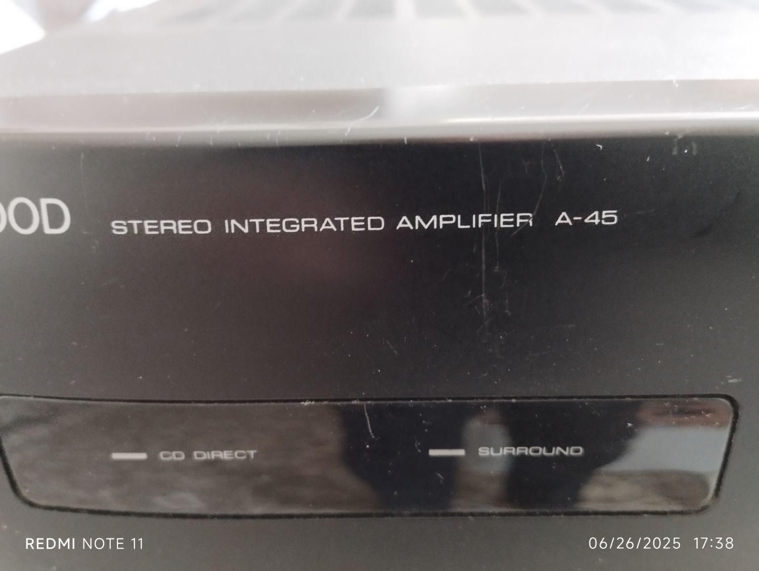 آمپ طبقاتی کنوود A-45|سیستم صوتی خانگی|تهران, آذری|دیوار