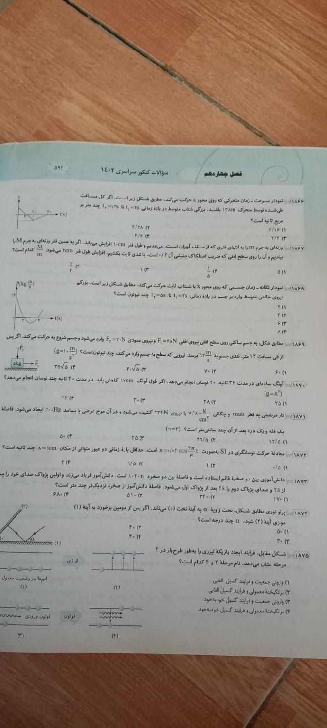 موج آزمون فیزیک 403 و خیلی سبز فیزیک 3|کتاب و مجله آموزشی|جوانرود, |دیوار